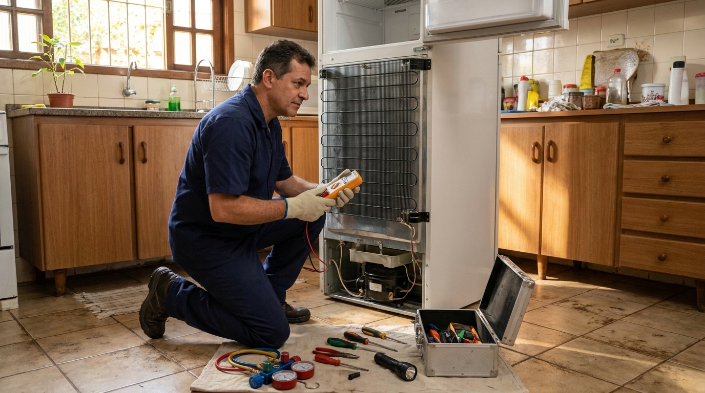 Manutenção na Refrigeração no Setor Sol Nascente, Goiânia‑GO