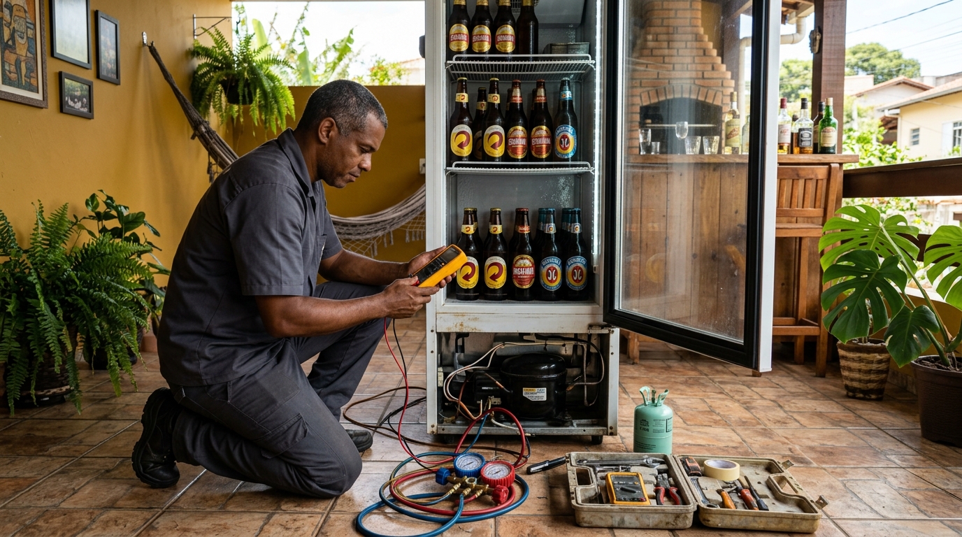 Reparo de Cervejeira Residencial em Goiânia‑GO